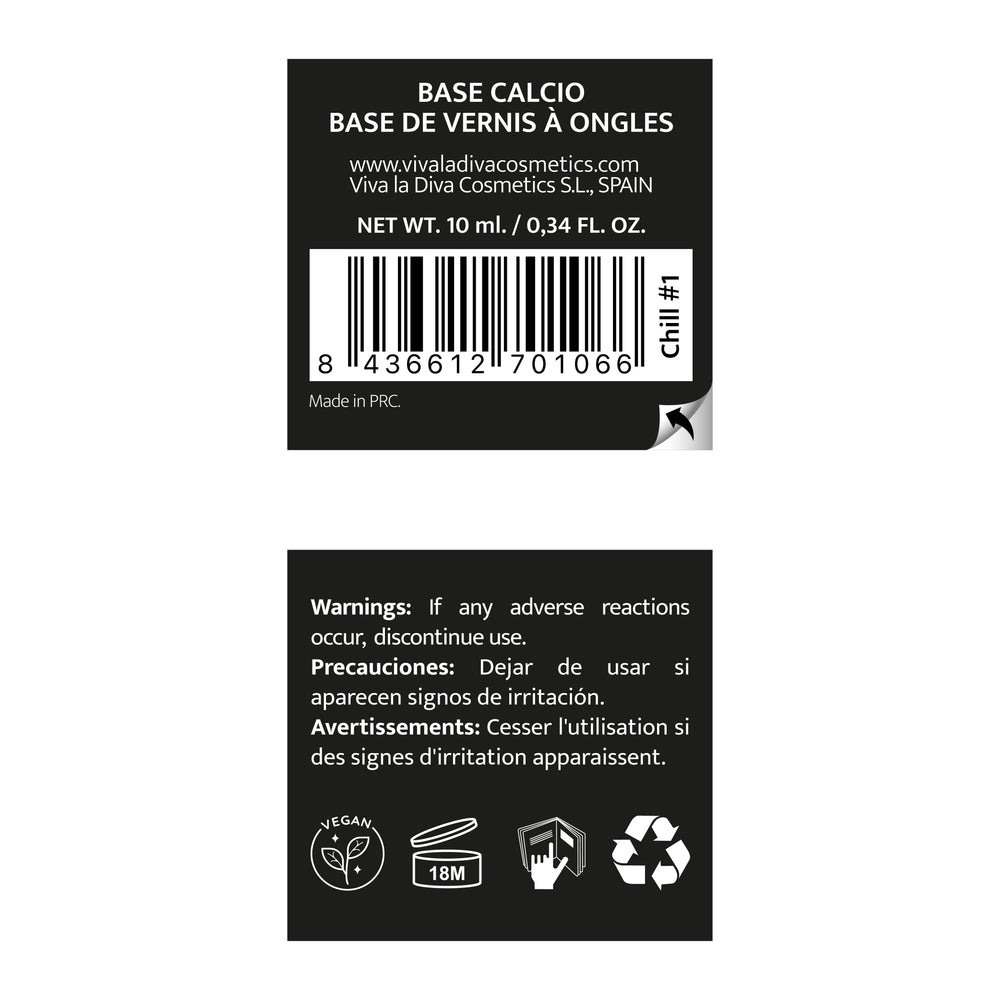 Nagel-Nährbasis mit Calcium Hot Trends Rock Treatment - Viva la Diva - 1