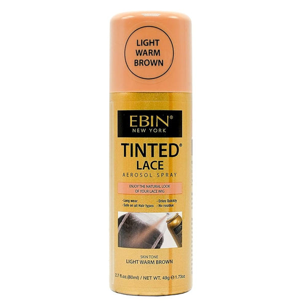 Getönter Spitzen-Aerosolspray 80 ml - Ebin New York : Light Warm Brown - 1