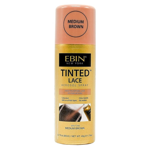 Getönter Spitzen-Aerosolspray 80 ml - Ebin New York : Medium Brown - 1