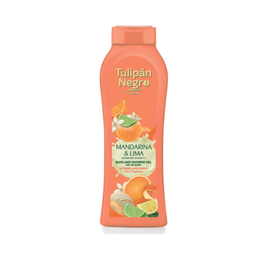 Mandarinen- & Limettenduschgel 650 ml - Tulipan Negro - 1