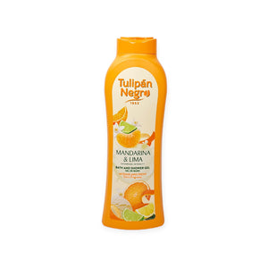 Mandarinen- & Limettenduschgel 650 ml - Tulipan Negro - 1