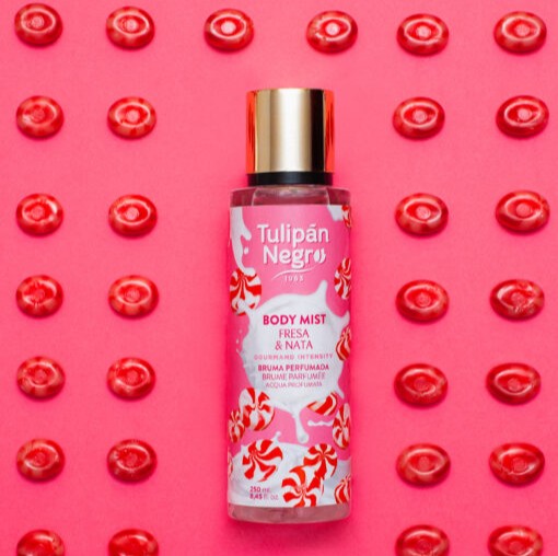 Körperspray Erdbeer & Sahne 250ml - Tulipan Negro - 1