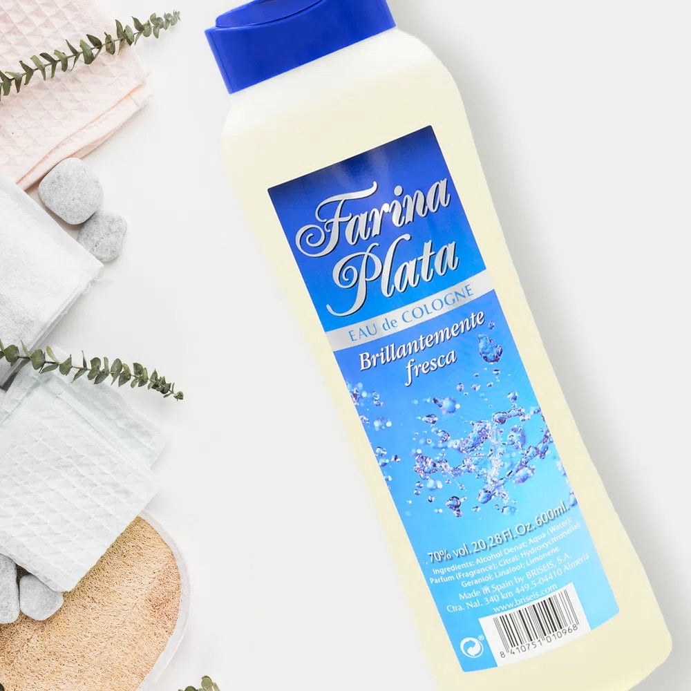 Farina Silber Kölnisch Wasser 600ml - Tulipan Negro - 1