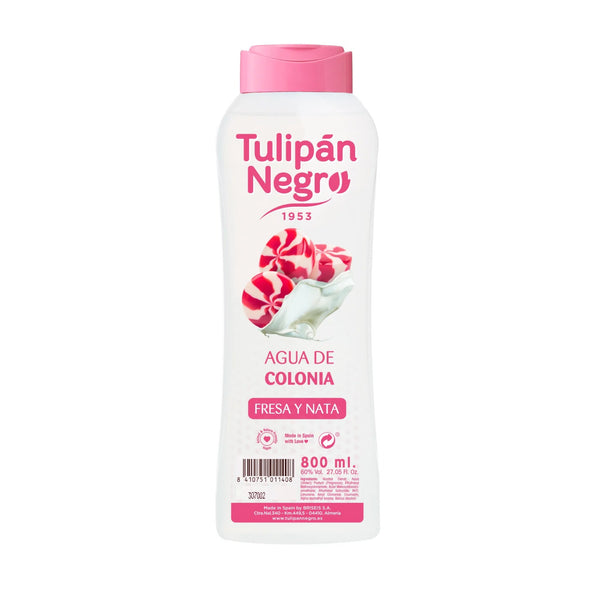 Erdbeer- und Sahne-Koloniewasser 800ml - Tulipan Negro - 1
