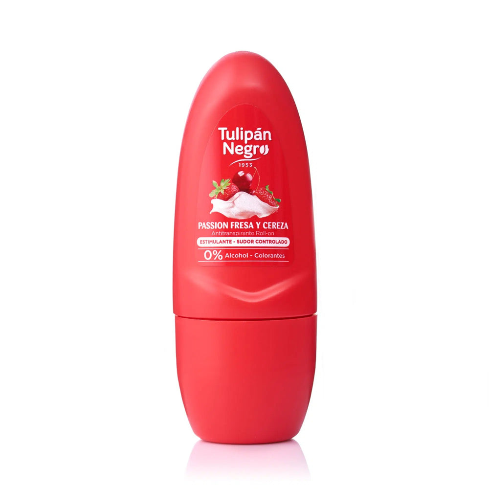 Roll-on Deodorant Erdbeere & Kirsche 50ml - Tulipan Negro - 1