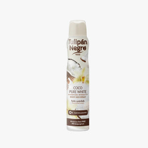 Deodorant Spray Coco Pure White 200ml - Tulipan Negro - 1