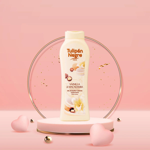Vanille- und Macadamianuss-Duschgel 650ml - Tulipan Negro - 3