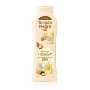 Vanille- und Macadamianuss-Duschgel 650ml - Tulipan Negro - 1