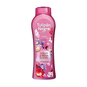 Intense Dusch- und Badegel 550 ml - Tulipan Negro : Cerezo y Fresia - 1