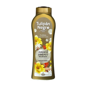 Intense Dusch- und Badegel 550 ml - Tulipan Negro : Ámbar y Sándalo - 1