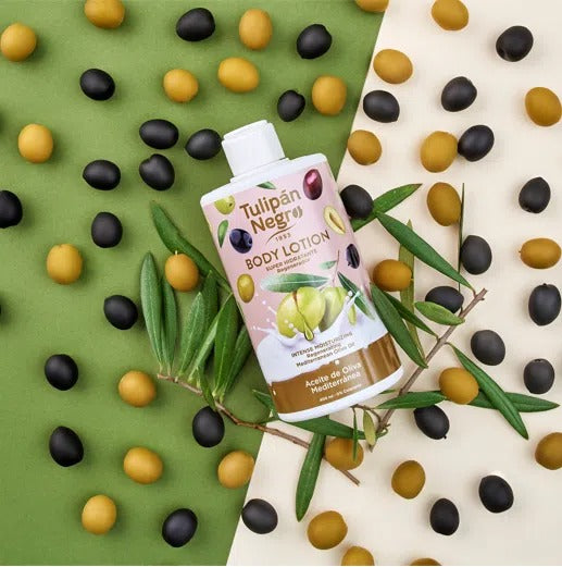 Körperlotion mit mediterranem Olivenöl 400ml - Tulipan Negro - 2