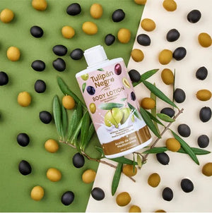 Körperlotion mit mediterranem Olivenöl 400ml - Tulipan Negro - 2