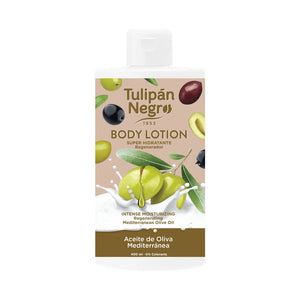 Körperlotion mit mediterranem Olivenöl 400ml - Tulipan Negro - 1