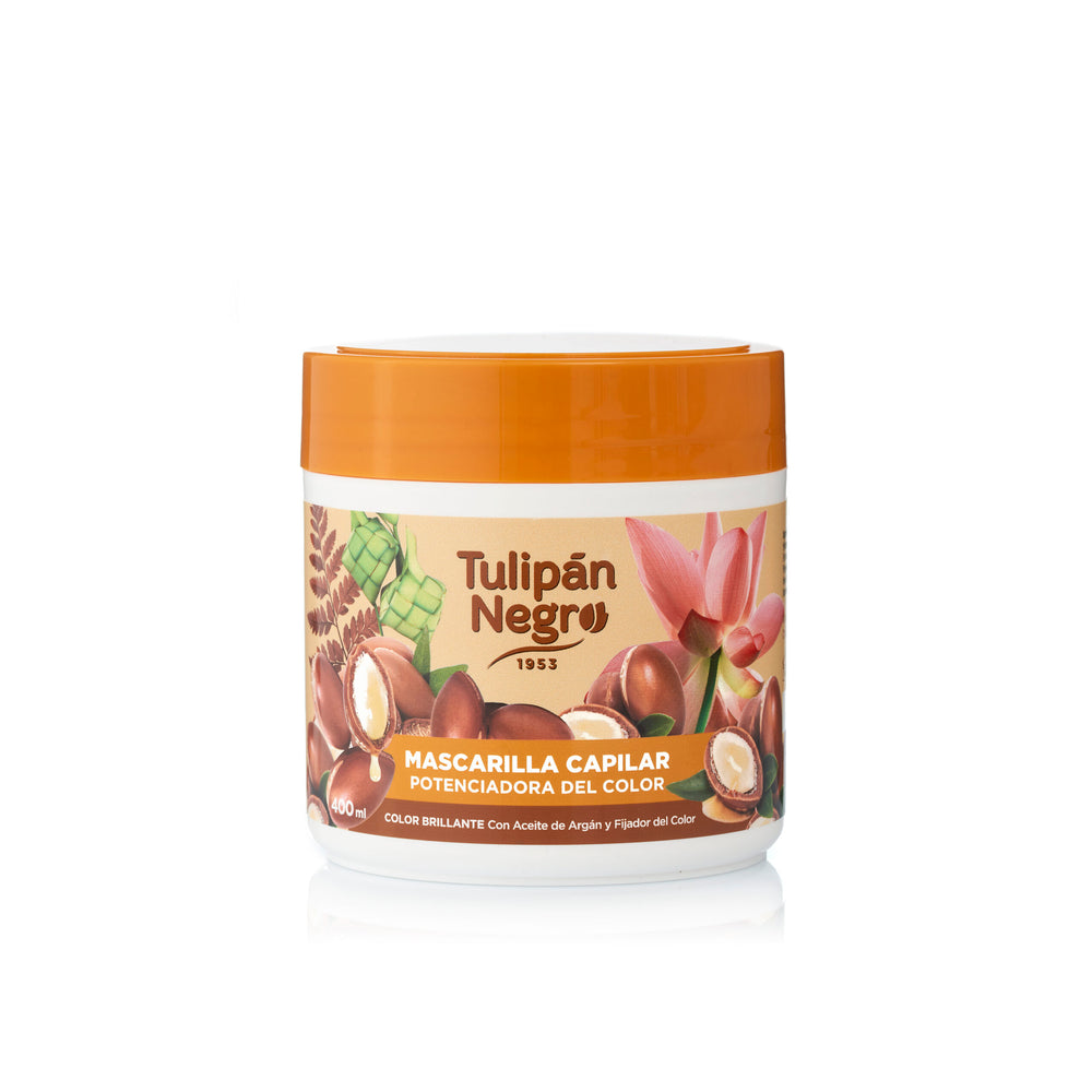 Haarfarbverstärkende Haarmaske 400ml - Tulipan Negro - 1