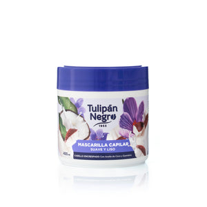 Sanft und Glatt Haarmaske 400ml - Tulipan Negro - 1