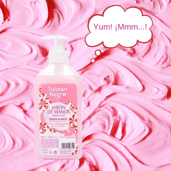 Erdbeer-Sahne-Handseife 500ml - Tulipan Negro - 2