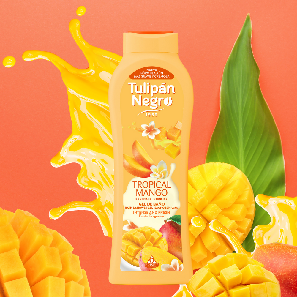 Tropisches Mangoduschgel 650ml - Tulipan Negro - 1