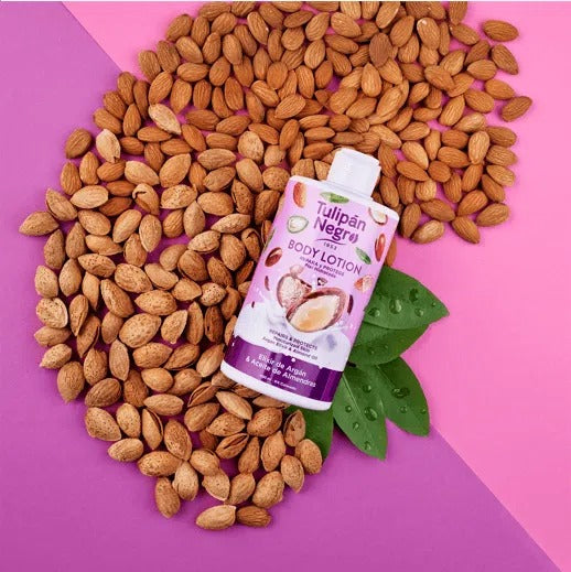 Körperlotion mit Argan-Elixier und Mandelöl 400 ml - Tulipan Negro - 2