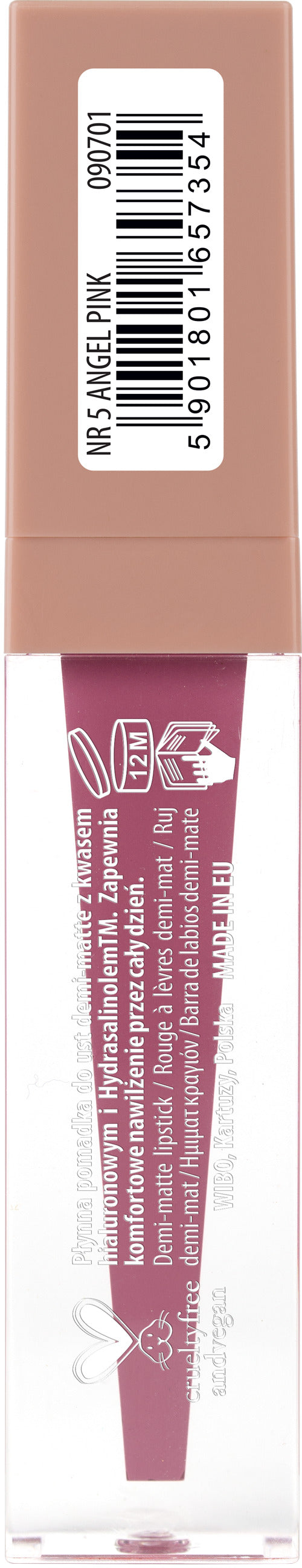 Epic Liquid Lipstick - Semi-matte - 1 unidad - Nam : nr 5 - 2