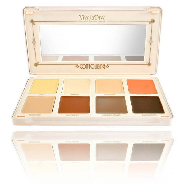 Powder Contour Palette - Puderkonturierung - Viva la Diva : Crema - Medium/Dark - 1