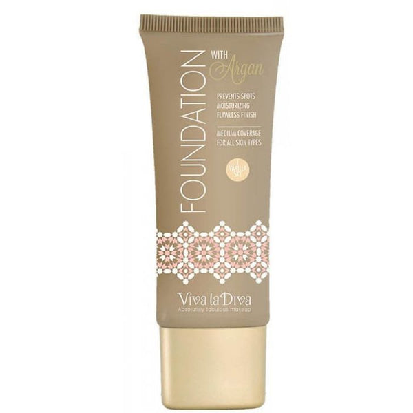 Make-up-Basis mit Argan - Foundation - Viva la Diva : 01 Vanilla Sky - 1