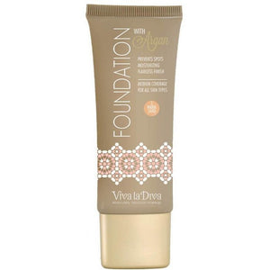 Make-up-Basis mit Argan - Foundation - Viva la Diva : 03 Warm Sand - 1
