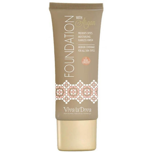 Make-up-Basis mit Argan - Foundation - Viva la Diva : 04 Beige Chillout - 1
