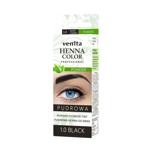 Pudrige Henna für Augenbrauen - Venita : Negro - 1