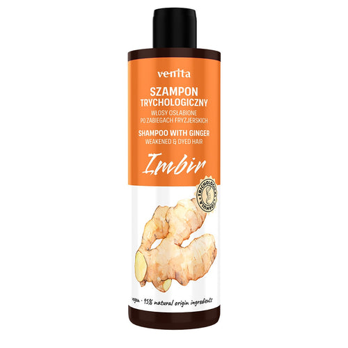 Trichologisches Shampoo 300 ml - Venita : Jengibre - 1