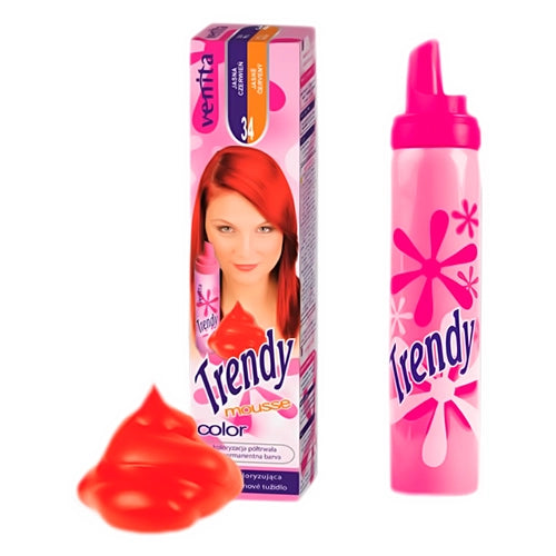 Farbschaum 75ml - Venita : LIGHT RED - 1