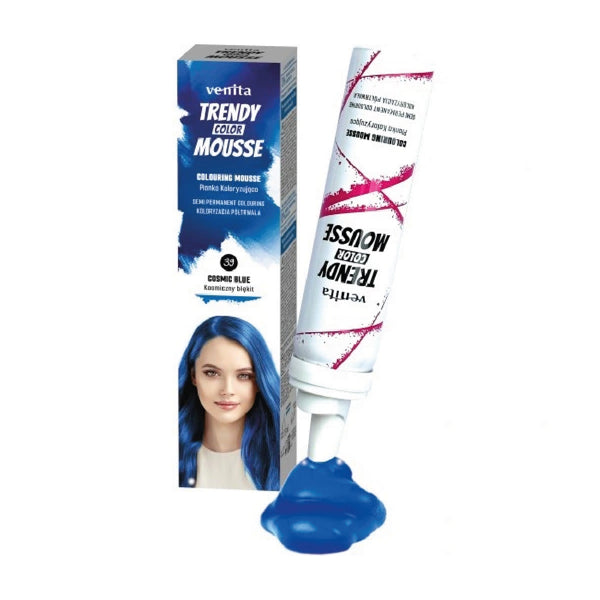 Farbschaum 75ml - Venita : COSMIC BLUE - 1