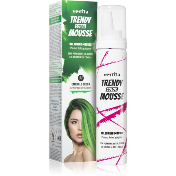 Farbschaum 75ml - Venita : Emerald Green - 1
