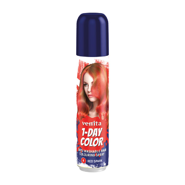 Schnellfärbespray - Venita : RED SPARK - 1