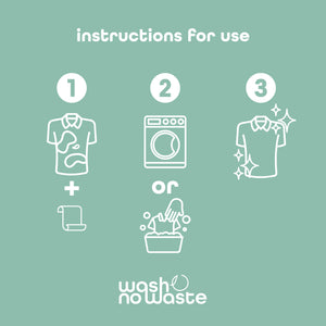 Biologisch abbaubare Reinigungstücher - 3er Pack - Lavendel, Meeresbrise und Geruchlos - Wash No Waste - 3