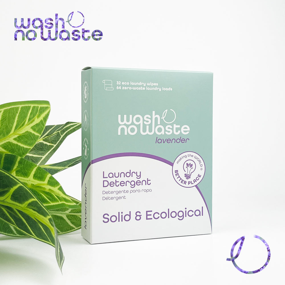 Biologisch abbaubares Waschmittel in Streifen - Lavendel - Wash No Waste - 1