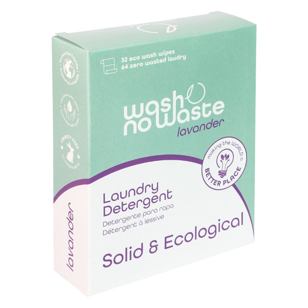 Biologisch abbaubares Waschmittel in Streifen - Lavendel - Wash No Waste - 1