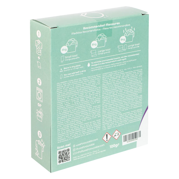 Biologisch abbaubares Waschmittel in Streifen - Lavendel - Wash No Waste - 3