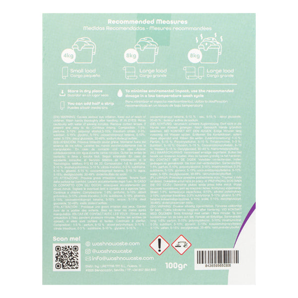 Biologisch abbaubares Waschmittel in Streifen - Lavendel - Wash No Waste - 4