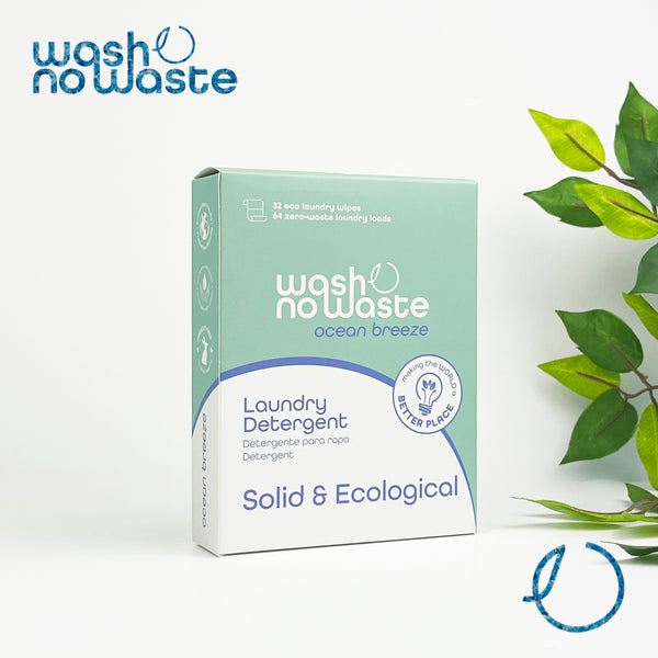 Biologisch abbaubares Reinigungstuch - Ozeanbrise - Wash No Waste - 1