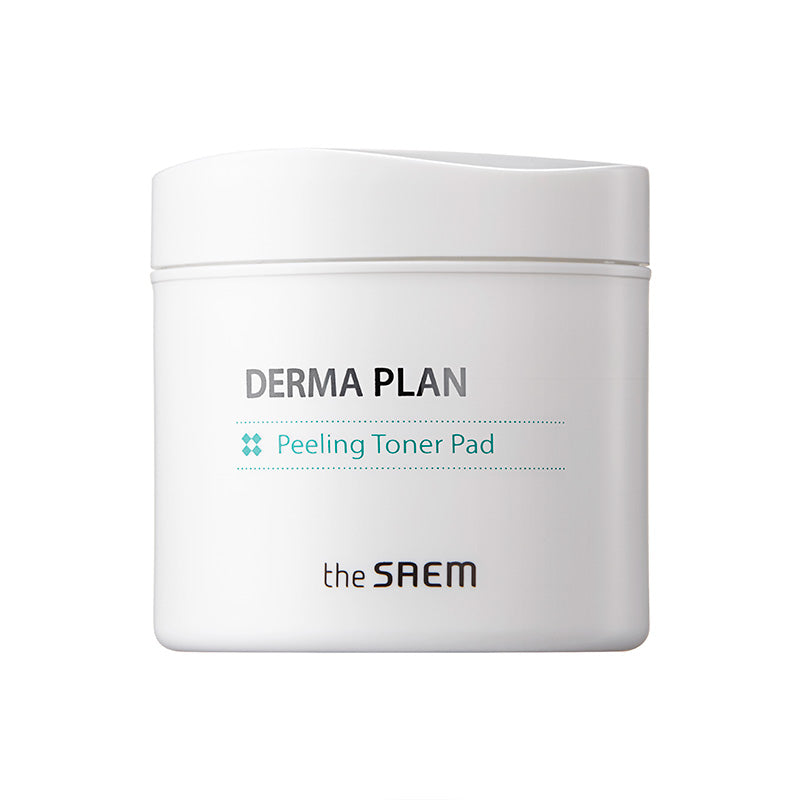 Derma Plan Peeling Toner Pad_Pflaster mit Tonic_130ml - The Saem - 1