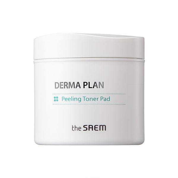 Derma Plan Peeling Toner Pad_Pflaster mit Tonic_130ml - The Saem - 1