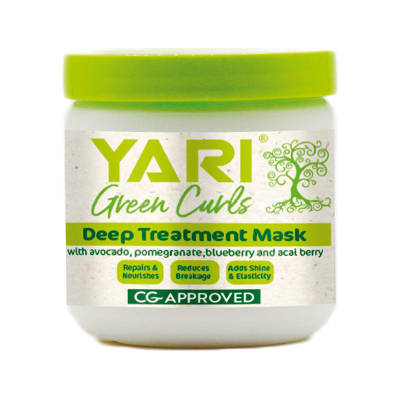 Mascarilla Green Curls Tiefenbehandlungsmaske 475ml - Yari - 1
