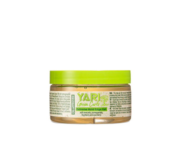 Green Curls Edge Strong Fixing Gel 125ml - Yari - 1