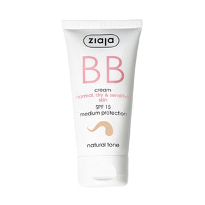BB Creme SPF15 für normale, trockene und empfindliche Haut - Ziaja : Tono Natural - 1