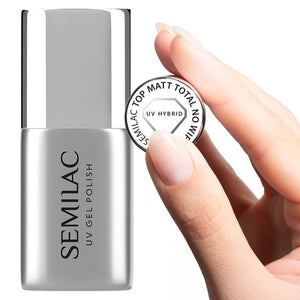 Top Coat Mat Total No Wipe 7ml - Semilac - 1