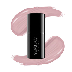 Semipermanenter Nagellack 7 ml - 009 Baby Girl - Semilac : 004 - Classic Nude - 1