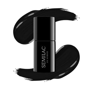 Semipermanenter Nagellack 7 ml - 009 Baby Girl - Semilac : 031 - Black Diamond - 1
