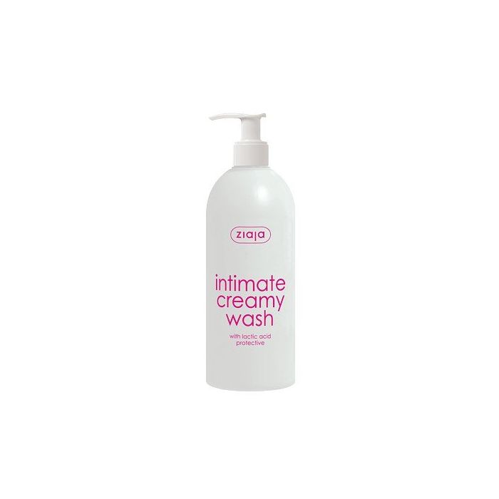 Cremige Lotion mit Spender für die Intimhygiene mit Milchsäure 500 ml - Ziaja - 1