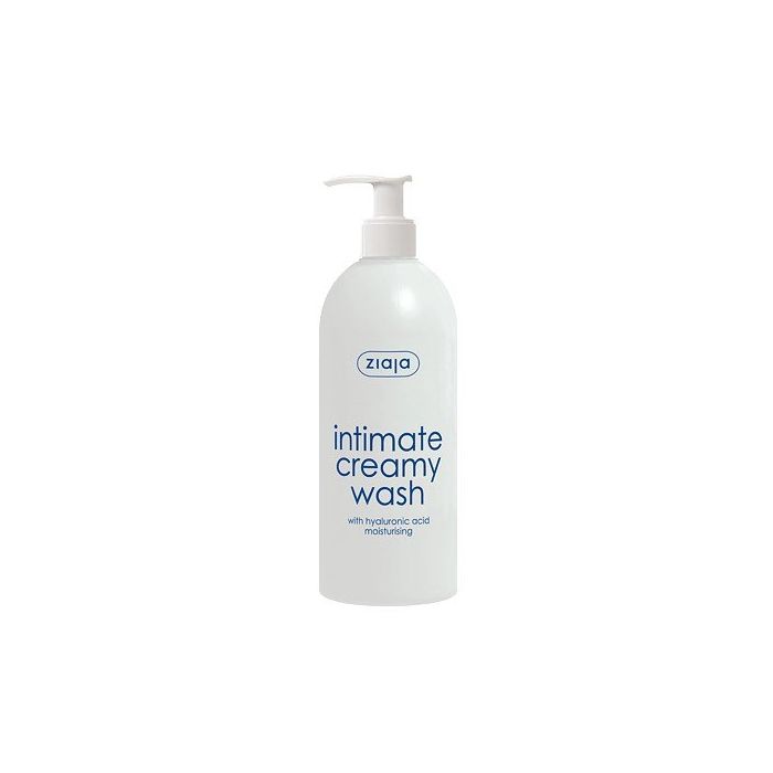 Cremige Lotion mit Spender für die Intimpflege mit Hyaluronsäure 500 ml - Ziaja - 1