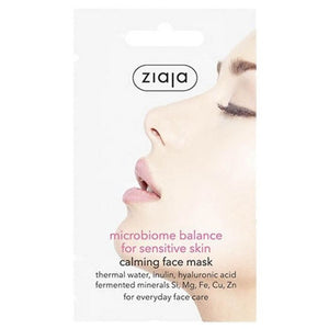Beruhigende Gesichtsmaske für empfindliche Haut - Microbiome Balance 7 ml - Ziaja - 1